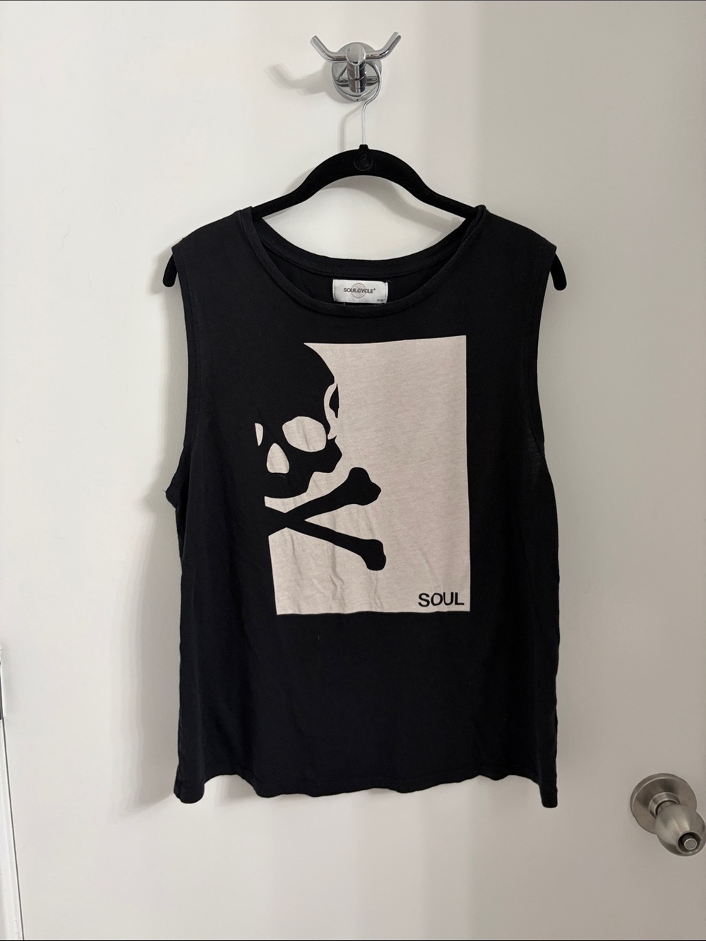 Soulcycle tank top, black - size large